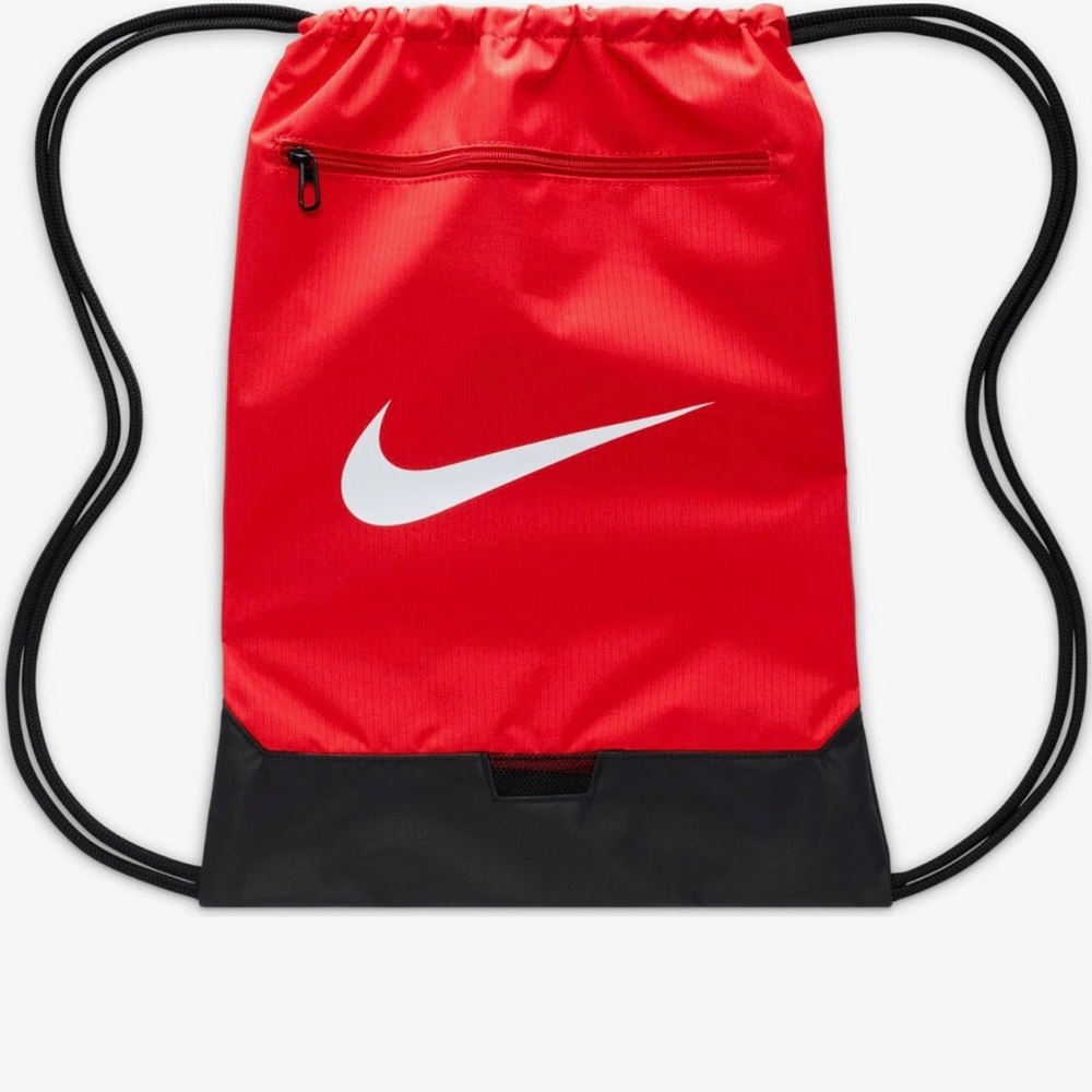 Nike Red Drawstring Bag
